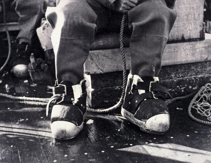 Image of diving boots